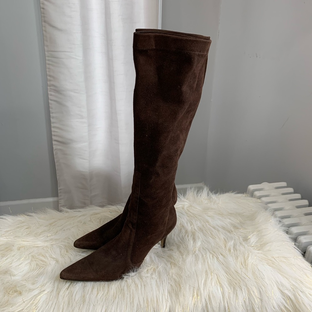 Cole Haan Brown Heeled Boots